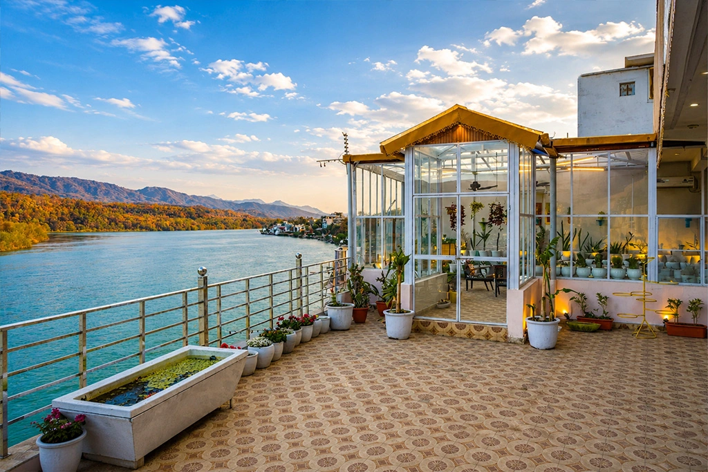 The Neeraj Ganga Divine Stay – Premium Villa Near Holy Ganga in Rishikesh